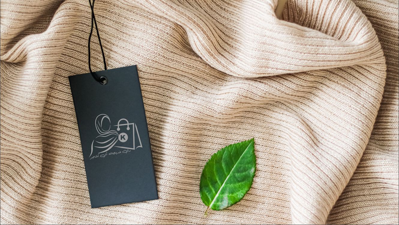 The Khadeejah of Kashmir — handcrafted textile with brand tag